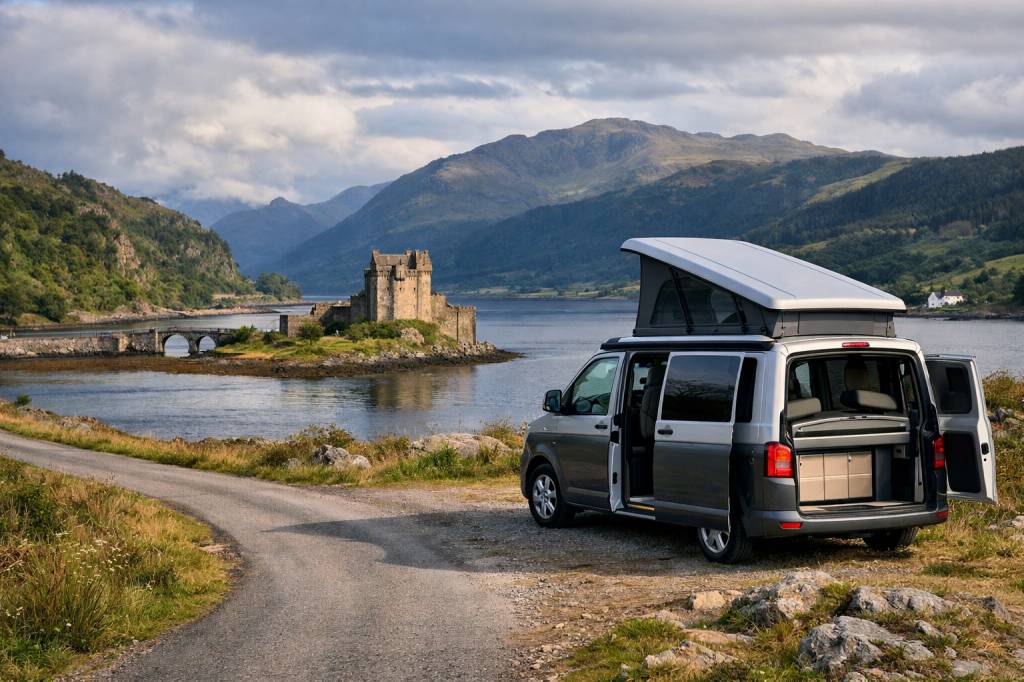 Ecosse en van : itinéraires, spots sauvages et particularités de la conduite locale