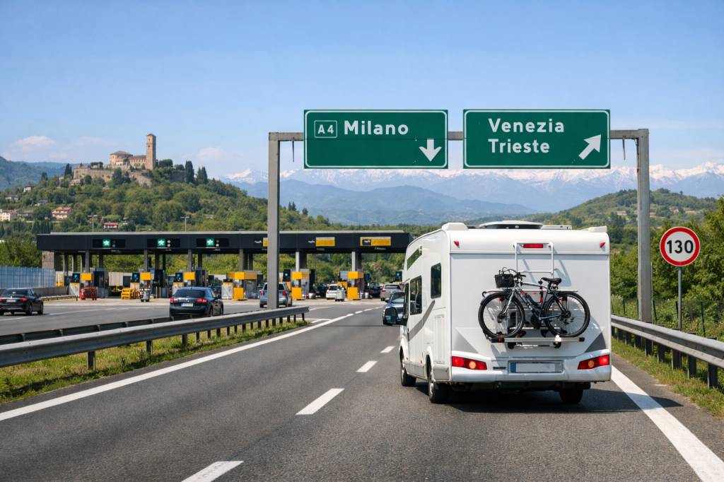Prix autoroutes italiennes : budget à prévoir pour un voyage en camping car italie