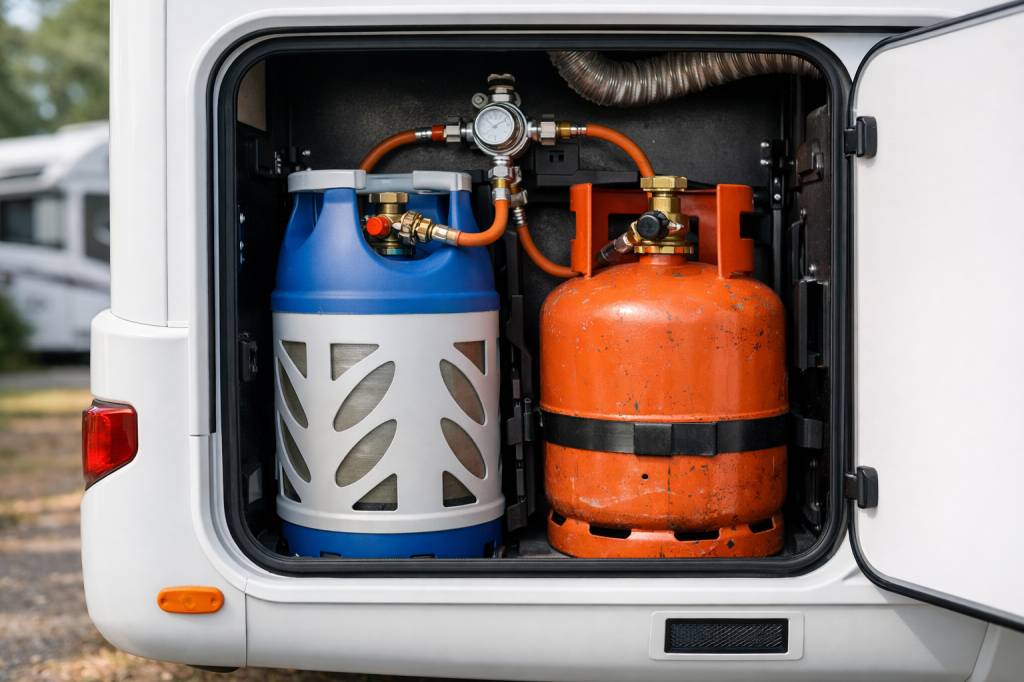 Bouteille de gaz camping car : choix des formats, sécurité et autonomie en road trip
