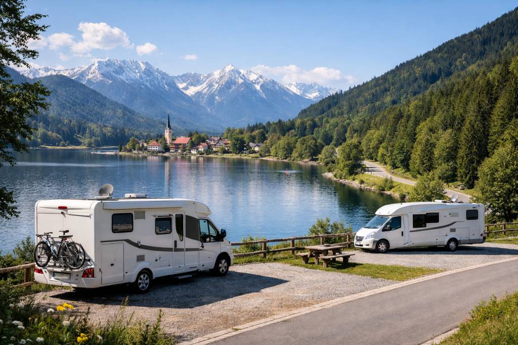 L&rsquo;allemagne en camping car : aires gratuites, lacs et routes touristiques incontournables