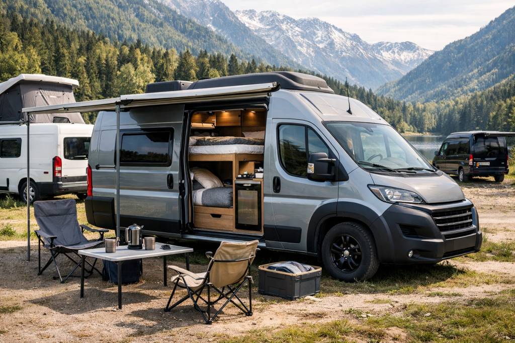Meilleur fourgon aménagé 4 couchages les marques qui dominent le marché en 2024