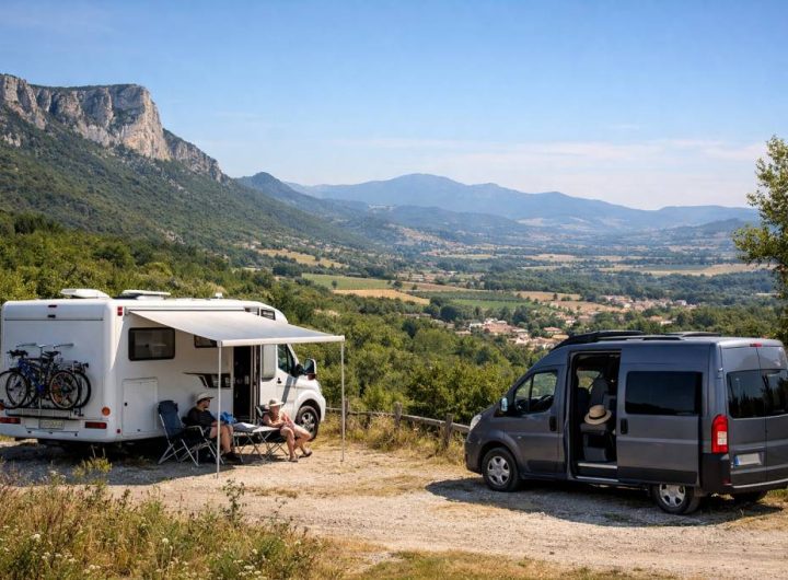 Park4night Drôme : les meilleurs emplacements pour camping-car et van aménagé entre Vercors et Provence