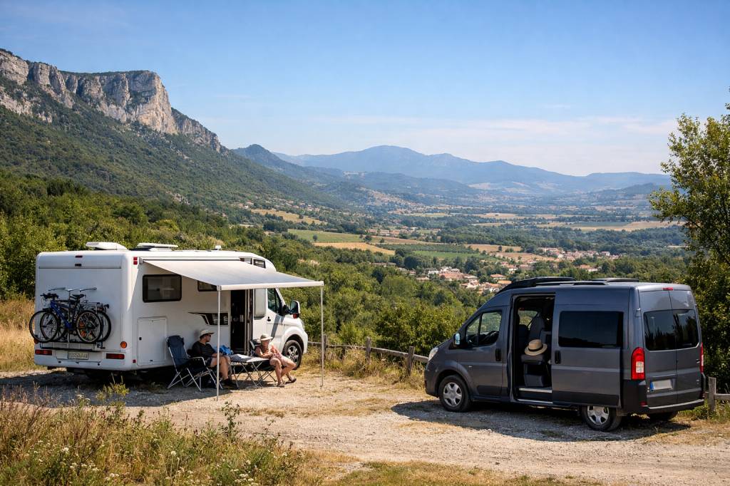 Park4night Drôme : les meilleurs emplacements pour camping-car et van aménagé entre Vercors et Provence